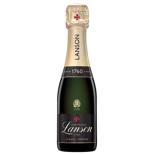 Mini Lanson Black Le Creation Brut Champagne 20cl - Next Day Delivery